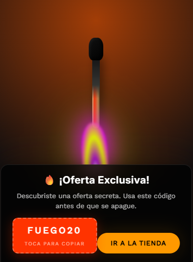 Cerillo de Oferta | Enciende la Urgencia de tus Ventas