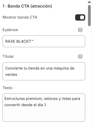 RAXE Footer — Premium Section for Shopify