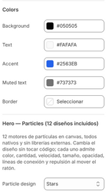 RAXE Portafolio - Premium page for shopify